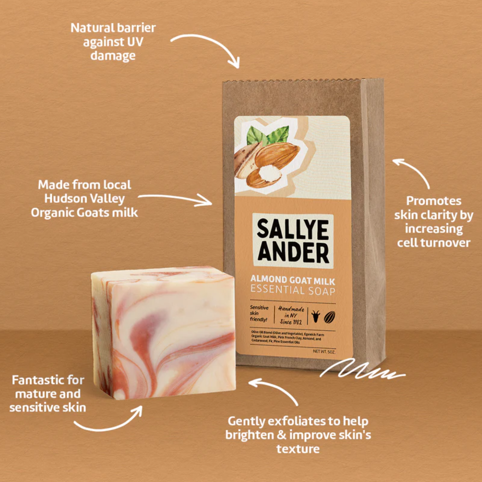 SallyeAnder Almond Goat Milk Soap