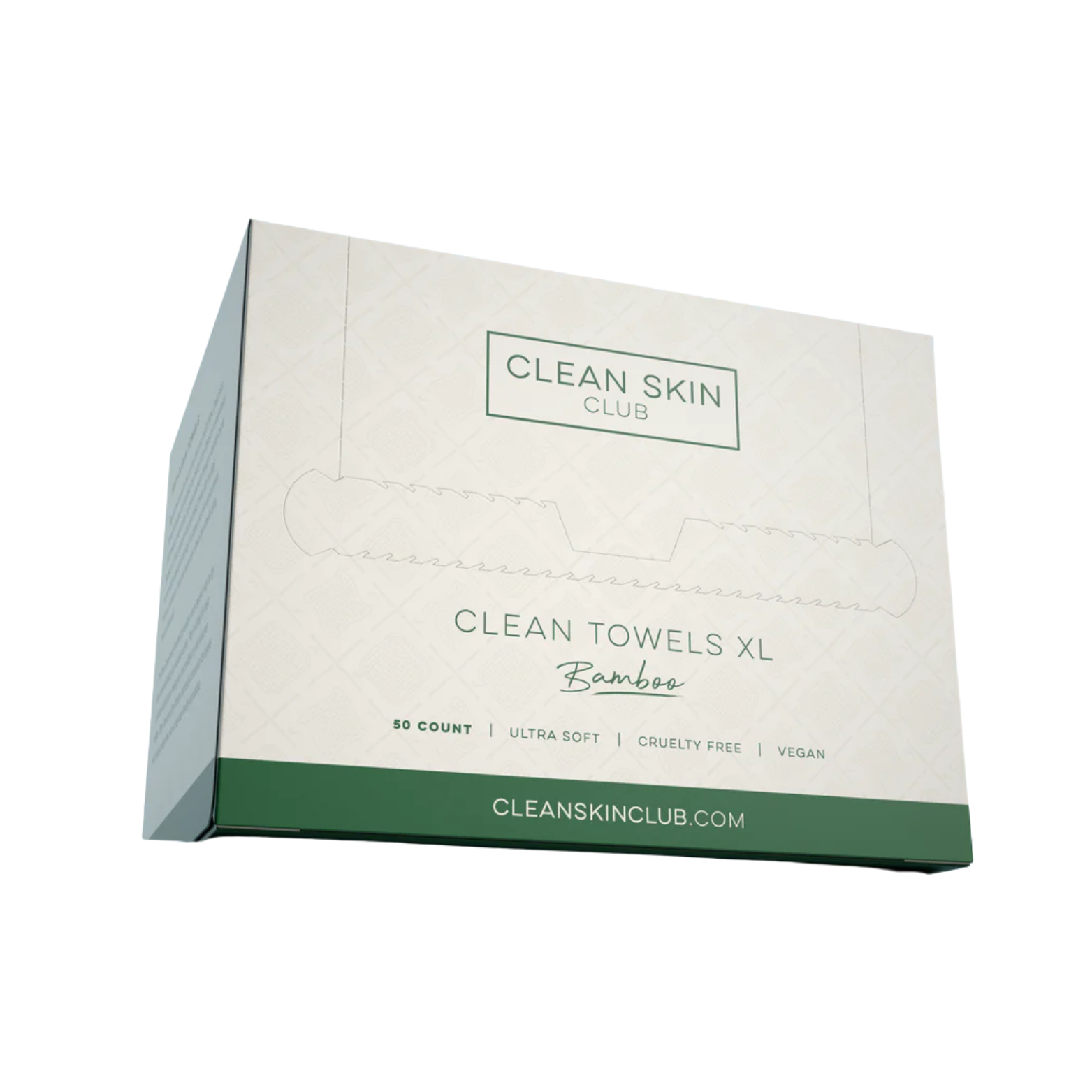 Clean Skin Club Clean Towels XL Bamboo | Extra Large & Eco-Friendly Towels 50 Count