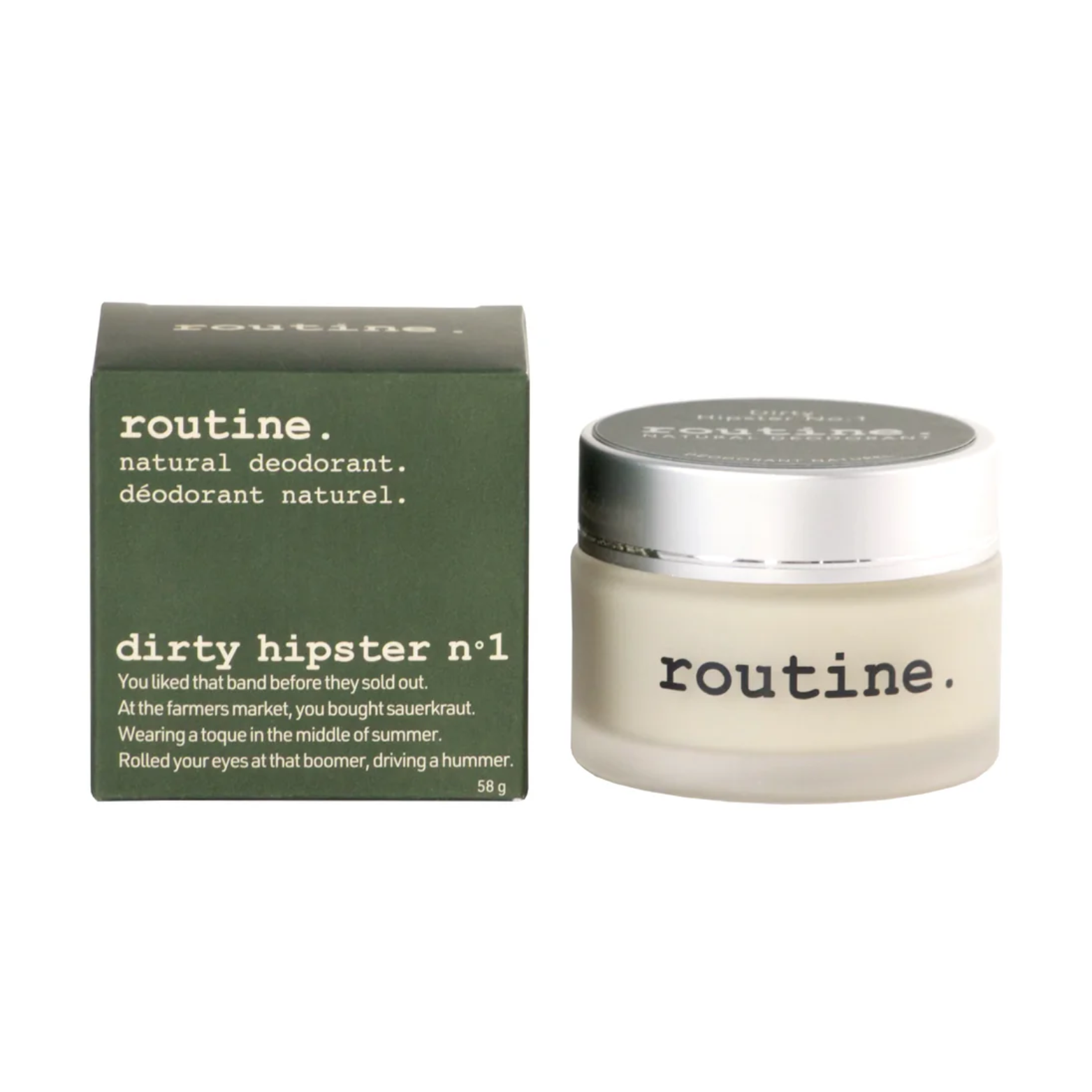 Routine Dirty Hipster No. 1 Deodorant Jar