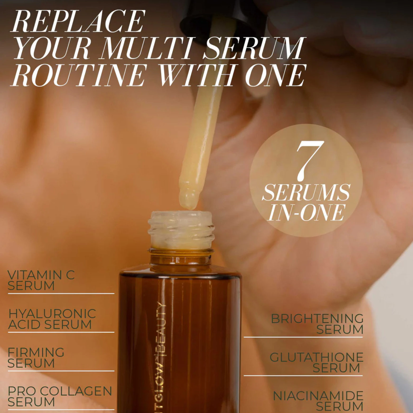 Fitglow Beauty Vita Active B+C+E Hyaluronic Super Serum