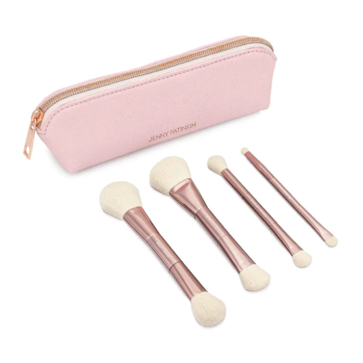 Jenny Patinkin Demi Dual-Ended Makeup Brush Set for Travel