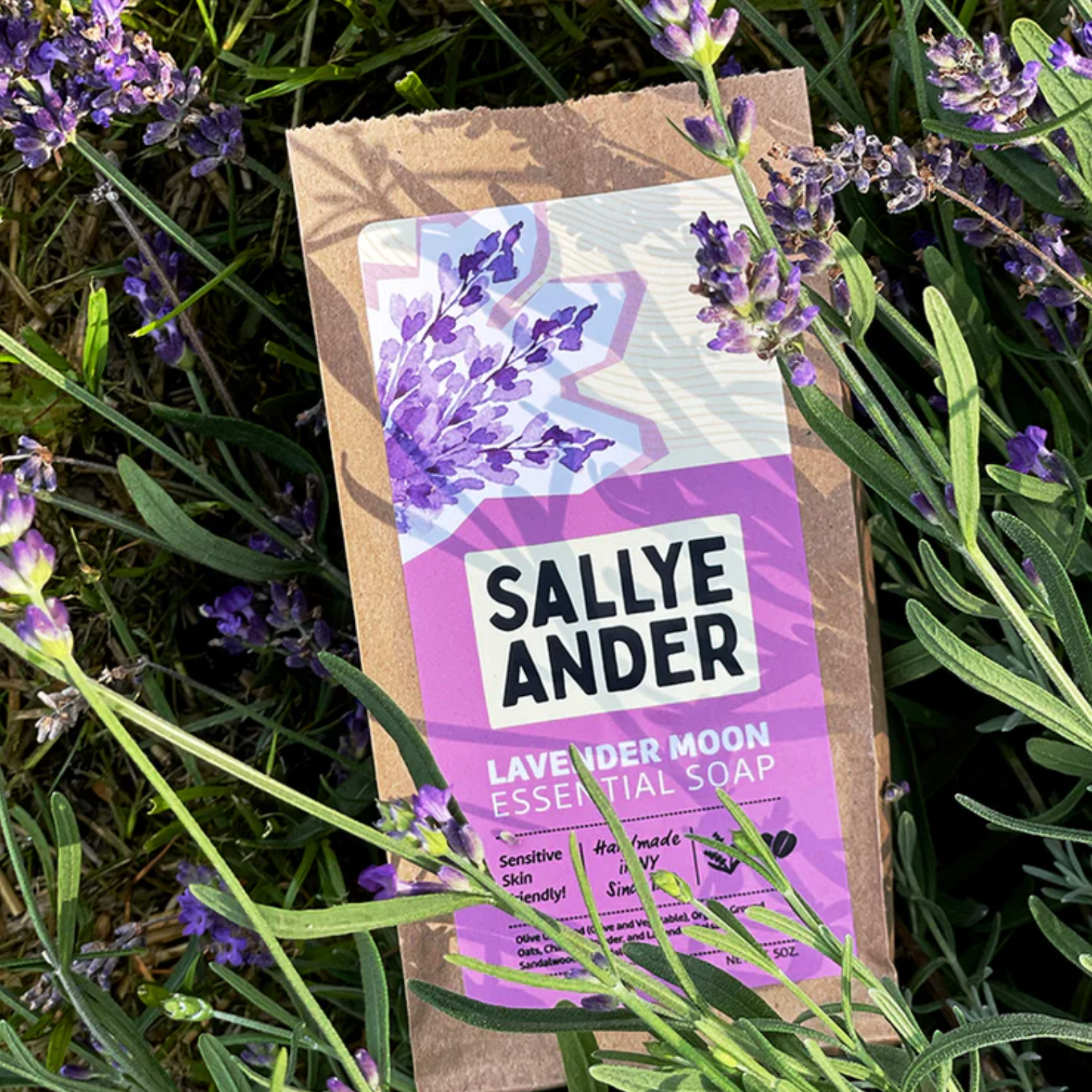 SallyeAnder Lavender Moon Soap