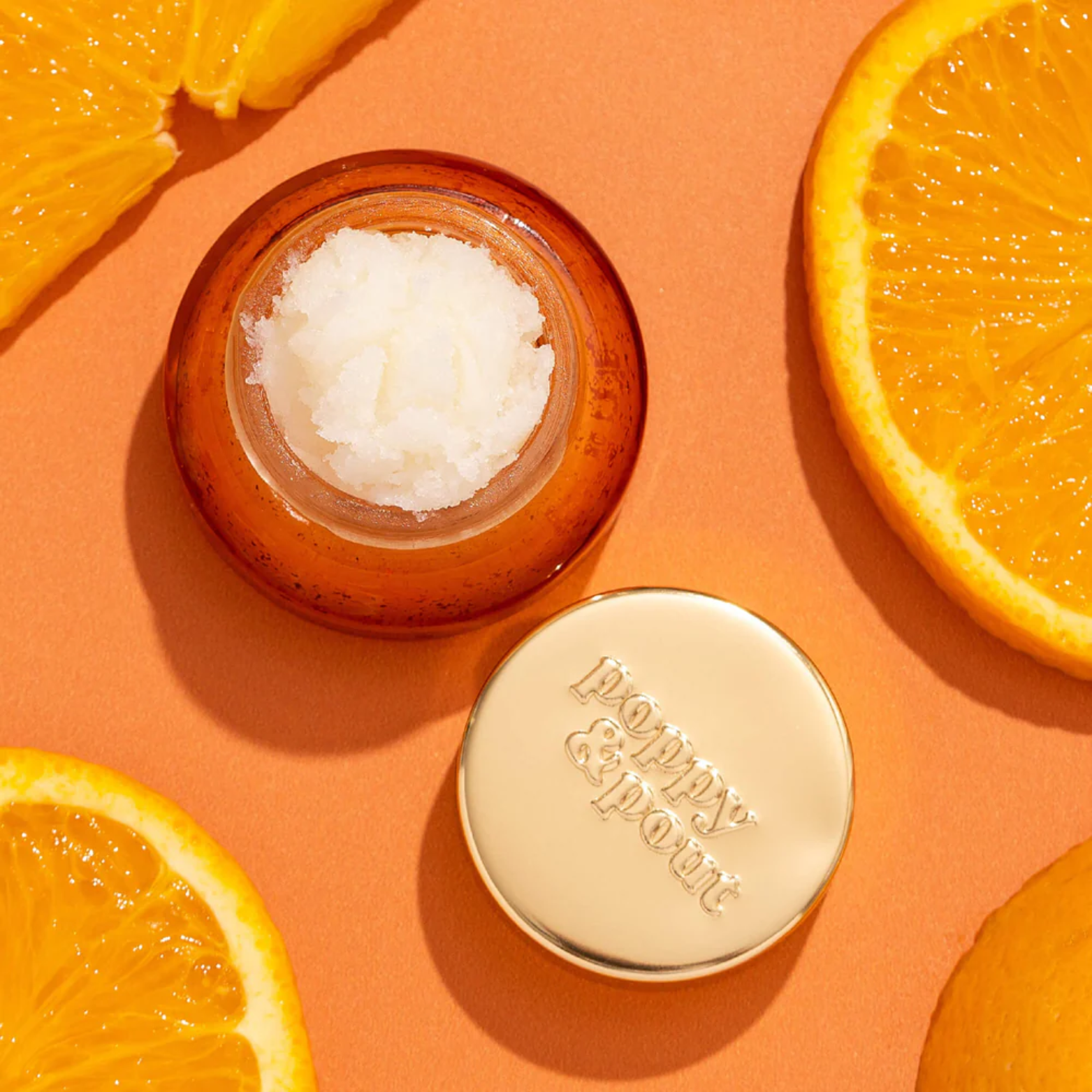 Poppy & Pout Lip Scrub | Orange Blossom