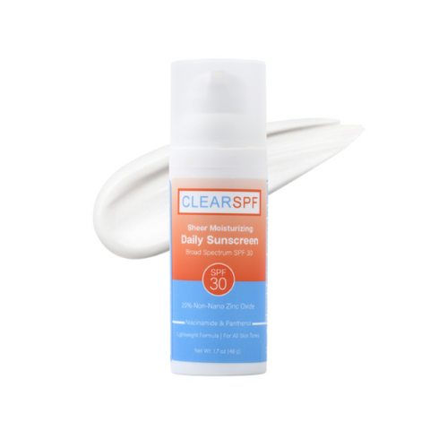 ClearSPF Sheer Daily Moisturizing Sunscreen SPF 30