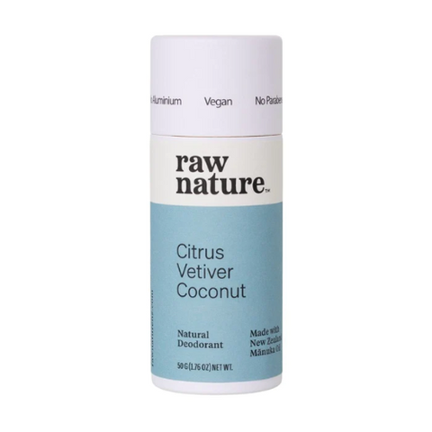 Raw Nature Deodorant | Citrus Vetiver Coconut