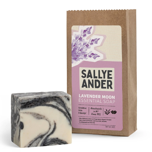 SallyeAnder Lavender Moon Swirl Soap