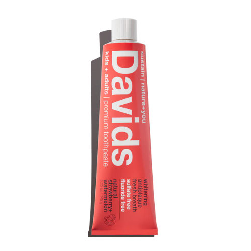 Davids Kids + Adults Strawberry Watermelon Toothpaste