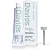 Davids Sensitive + Whitening Peppermint Toothpaste