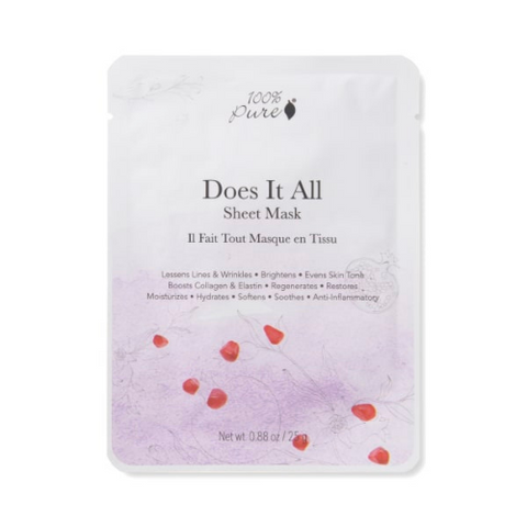 100% Pure Does It All Sheet Mask
