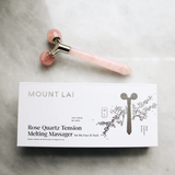 Mount Lai Rose Quartz Tension Melting Massager for Face & Neck