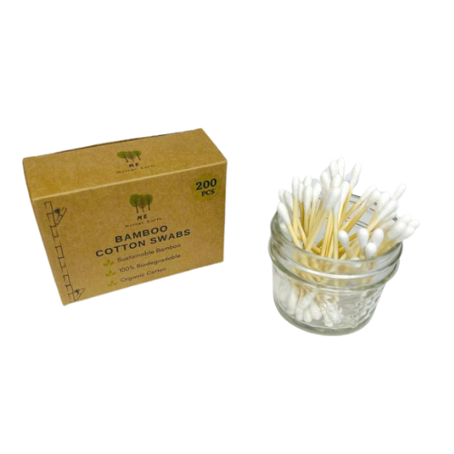 Me Mother Earth Bamboo Cotton Swabs